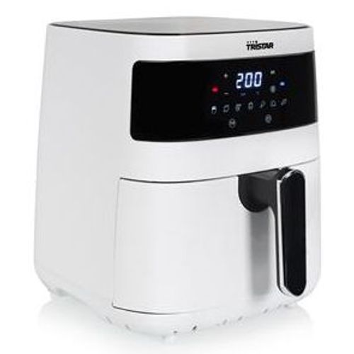 Tristar FR-9069PR friteuse Unique 5,5 L Autonome 1600 W Friteuse d'air chaud Noir, Blanc