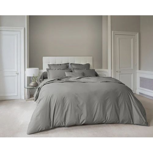 Anne De Solène Vexin Housse De Couette Gris Coton 260 X 240 Cm