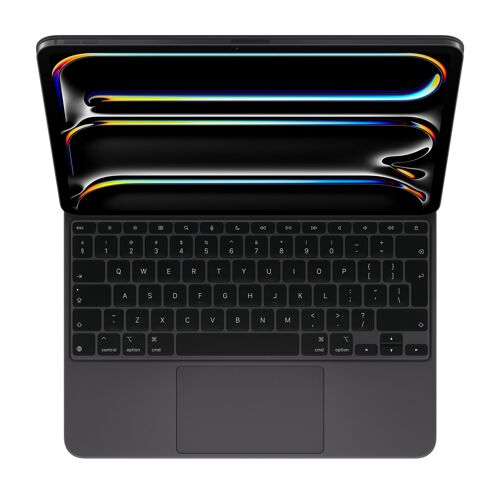Apple Magic Keyboard - Clavier et étui - avec trackpad - rétroéclairé - Apple Smart connector - QWERTY - Anglais international - noir