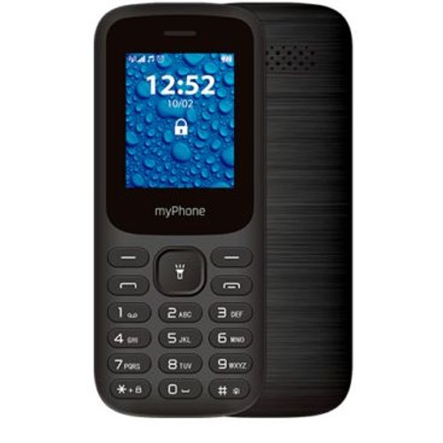 myPhone MP2220 téléphone portable 4,5 cm (1.77") 67,5 g Noir Appareil-photo de téléphone