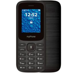 myPhone MP2220 téléphone portable 4,5 cm (1.77") 67,5 g Noir Appareil-photo de téléphone