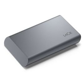 LaCie Mobile SSD Secure Technologie Thunderbolt 500 Go USB Type-C 3.2 Gen 2 (3.1 Gen 2) Gris