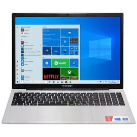 Thomson NEO 17 N17CSL512V3SM laptop Intel Celeron N4020 Ordinateur portable 43,9 cm (17.3") HD 8 Go DDR3L-SDRAM 512 Go SSD Wi-Fi 4 (802.11n) Windows 10 Noir, Argent