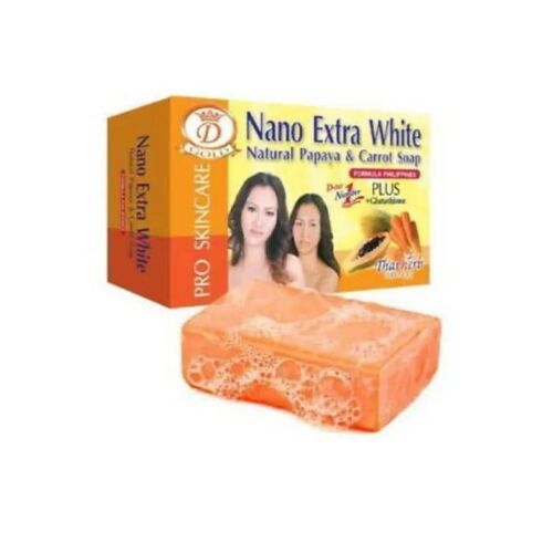 Savon Nano Extra Blanc Naturel Papaye & Carotte 
