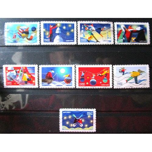 2022. Adh2214;Adh2215;Adh2216;Adh2217;Adh2218;Adh2219;Adh2223;Adh2224;Adh2225: Mon Carnet De Timbres Féérique.