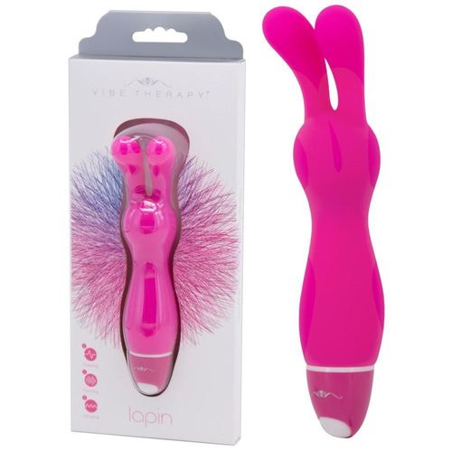 Stimulateur Lapin Vibrant Fushia - 13cm