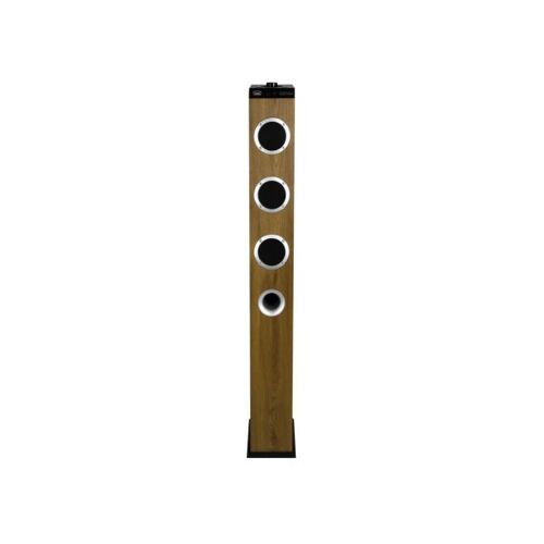 HAUT-PARLEUR TOUR 2 1 60W BLUETOOTH USB SD AUX-IN TREVI XT 10A8 BT BOIS