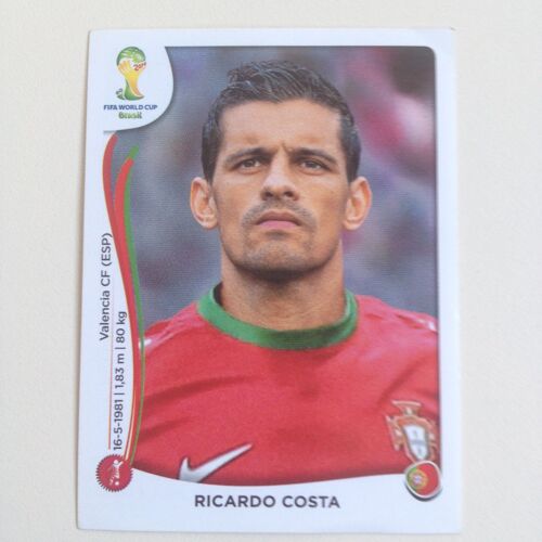 Vignette Panini N°514 - Bresil 2014 - Ricardo Costa