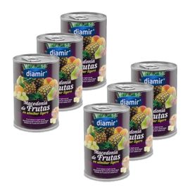 Lot 6x Macédoine De Fruits Au Sirop - Boîte 420g