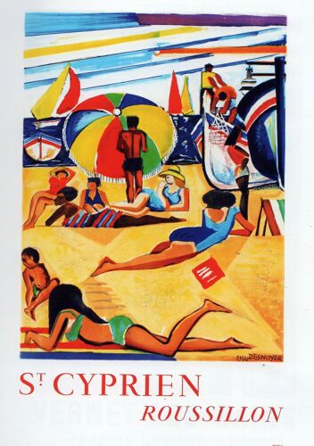 Affiche Saint Cyprien Roussillon