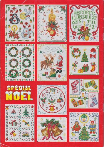 Motifs & Abécédaires Au Point De Croix Bimestriel N°32 - Spécial Noël