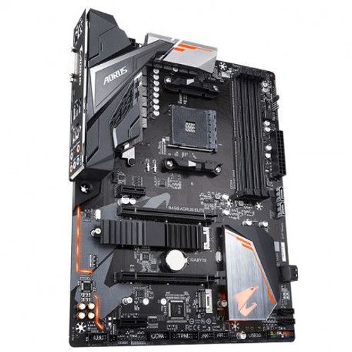 Gigabyte B450 Aorus Elite AMD carte mère B450 - prise AM4