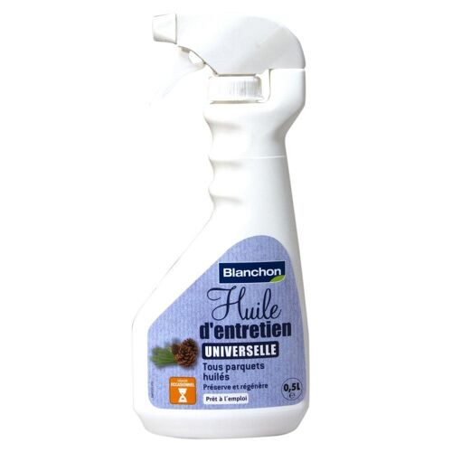 Huile d'entretien Universelle BLANCHON - Spray 500 ml - Satiné