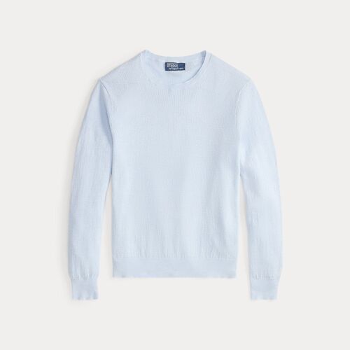 Pull Texturé En Lin Mélangé Stretch