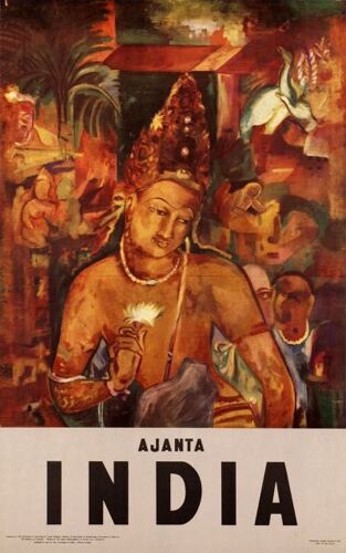Affiche Ajanta India