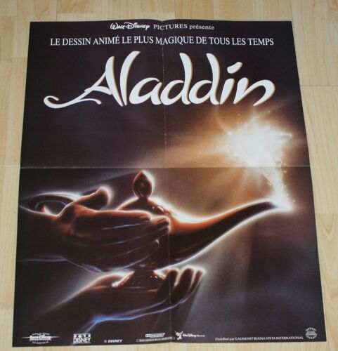 Poster Affiche Magazine Revue Cinema Walt Disney Aladdin 54x43cm