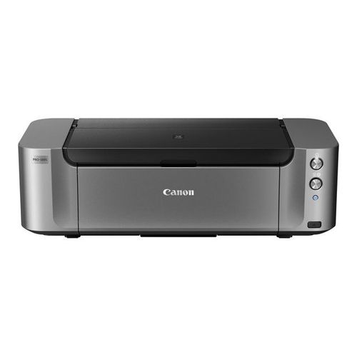 Canon PIXMA PRO-100 - Imprimante - couleur - jet d'encre - A3 Plus, 360 x 430 mm jusqu'à 1.5 min/page (couleur) - capacité : 150 feuilles - USB, LAN, Wi-Fi(n), hôte USB