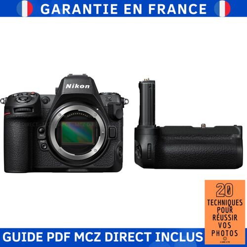 Nikon Z8 + Grip Nikon MB-N12 + Guide PDF MCZ DIRECT '20 TECHNIQUES POUR RÉUSSIR VOS PHOTOS'