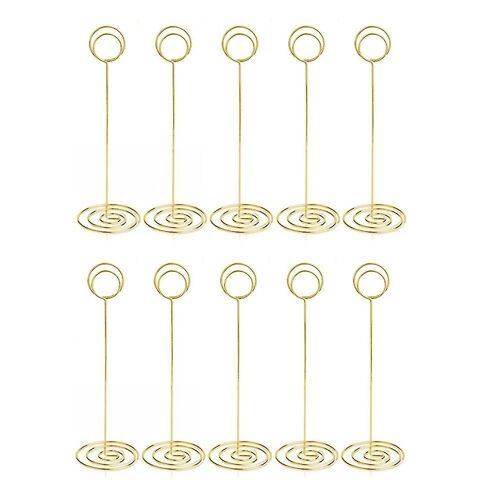 Supports de numéro de table 10pcs - 8,75 pouces Stand de table de numéro de table haute pour la fête de mariage