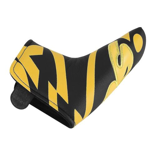 Couvre-Chef De Couvercle De Poule De Putter De Club De Golf Avec Fermeture En Cuir Pu, Oui Accessoires De Golf À Motifs