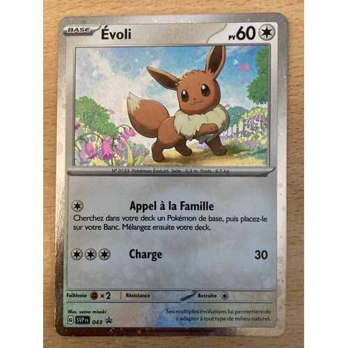(2164) Évoli Promo 043 Pokemon 