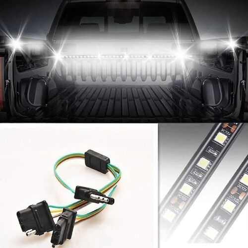 4 Broches Universel Plat Y Splitter Véhicule Amp Remorque Câblage Connecteur Pour Hayon Barre Lumineuse Pour Honda Toyota Dodge Ford