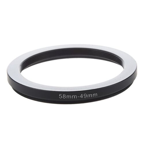 58mm-49mm 58mm à 49mm Adaptateur annulaire noir pour appareil photo