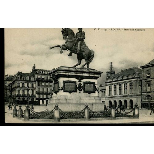 Carte Postale De Rouen (Seine Maritime) Statue De Napoléon (Réf.430)
