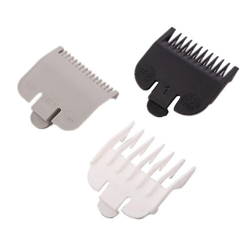 3 Pièces De Tondeuse À Cheveux Universelle Limite Peigne Limite Peigne Coupe De Cheveux Tondeuse Électrique Étrier 1.5mm / 3