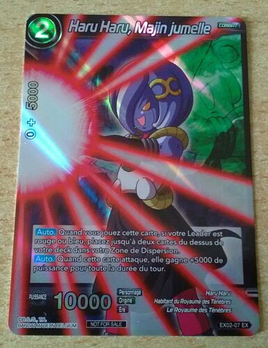 Dragon Ball Super Card Game Haru Haru, Majin Jumelle Vf Ex02-07 Ex