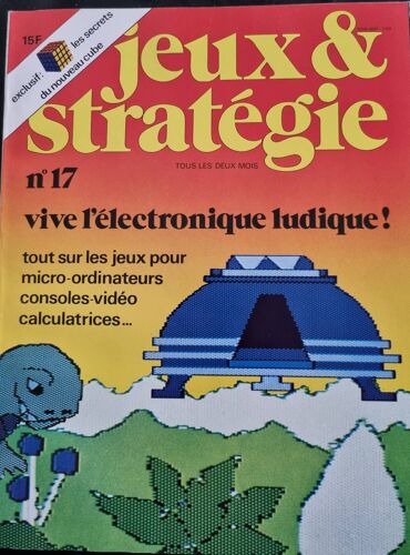 Jeux & Stratégies N° 17 Science Et Vie Oct/Nov 1982