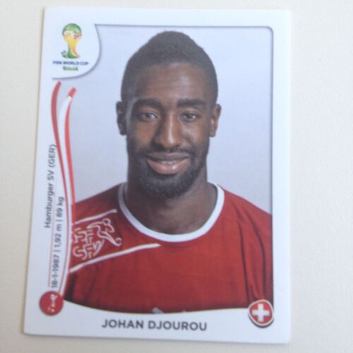 Vignette Panini N°344 - Bresil 2014 - Johan Djourou