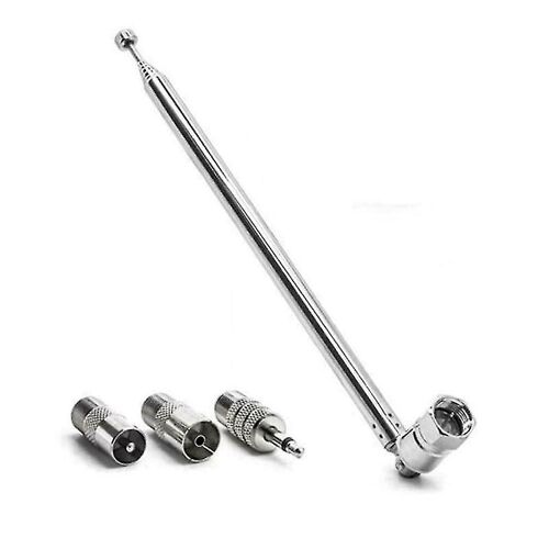 Pour Bose Wave F Type Antenne radio Fm Antenne télescopique 3,5 mm Adaptateur Connecteur * 1 * 1