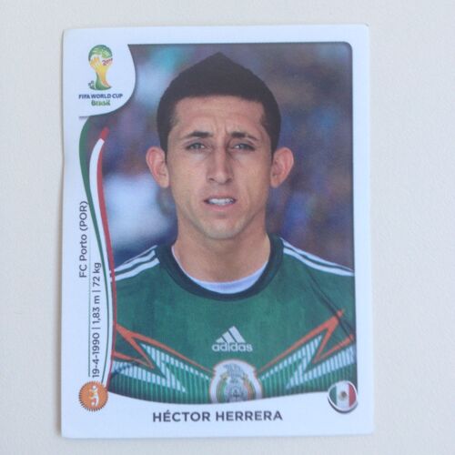 Vignette Panini N°80 - Bresil 2014 - Hector Herrera