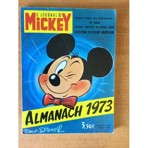 Le Journal De Mickey : Almanach 1973