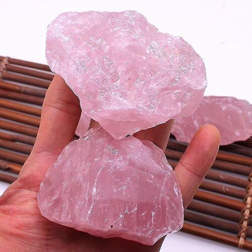 Minéraux De Quartz Rose Naturel Spécimen De Haute Qualité Pierre Rose Guérison Décoration Intérieure Irrégulière S