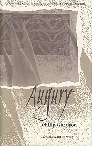 Augury (Associated Writing Programs Award For Creative Nonfiction)