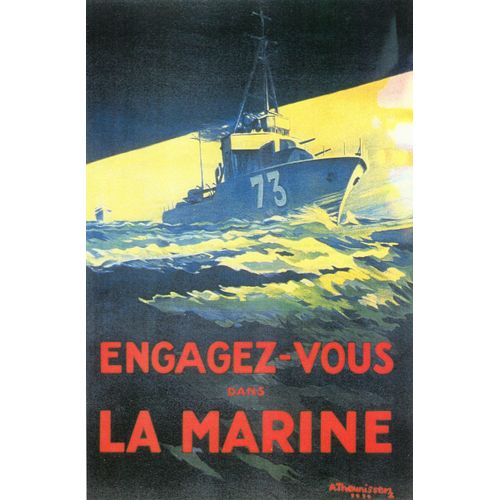 Affiche Marine Engagez Vous