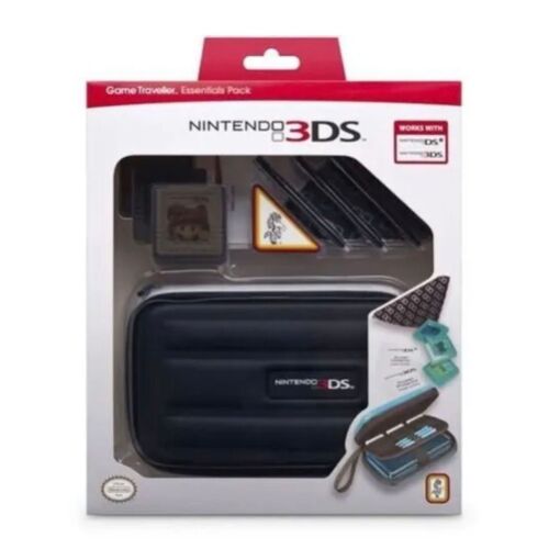 Pack Accessoires Kit Officiel Nintendo 3ds / Dsi Sacoche Stylet Range Jeu
