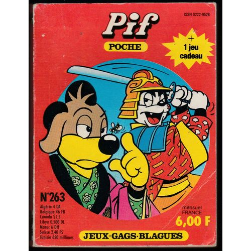 Pif Poche N° 263 : Samuurais