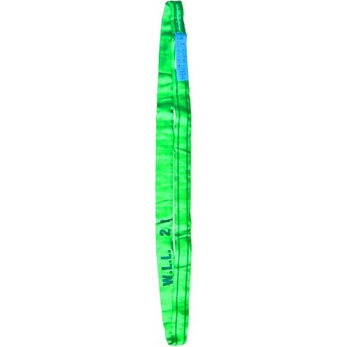 ELINGUE RONDE LG UTILE 3 M CMU 2 T - COEF.1/7 - VERT - EN 1492 2