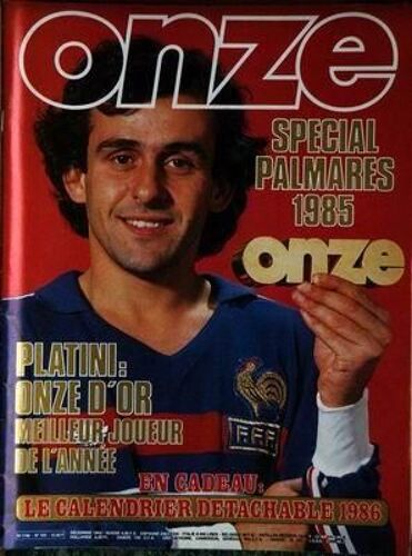 Onze N° 120 Du 01/12/1985 - Special Palmares 1985 - Platini - Onze D'or. En G+®N+®Ral Sans Le Calendrier