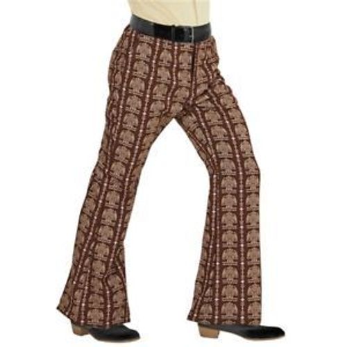Pantalon Homme Groovy 70 - Beige (Xxl) - Pantalons 70s Xxl