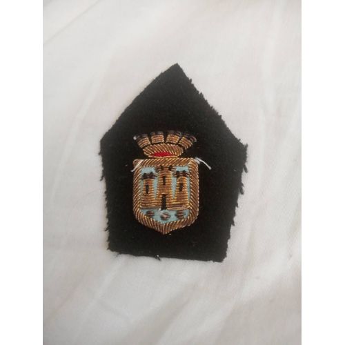 Patte De Col Brodé British Army A Coudre