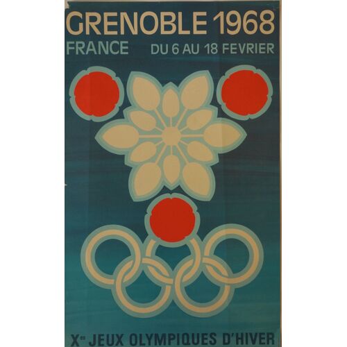 Affiche Grenoble 1968