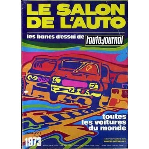 Auto Journal (L') N° 14 Du 01/09/1973 - Salon De L'auto 1973