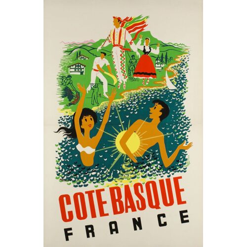 Affiche Cote Basque
