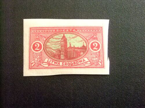 Lituania Central - Lituanie Centrale - Lietuva - Ocupacion Polonesa 1921 Yvert 29 ** Mnh
