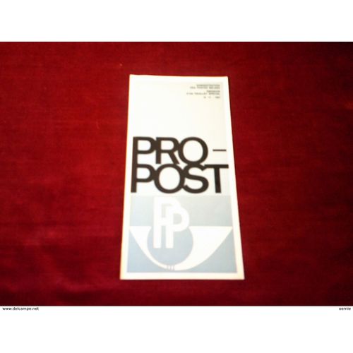 Bloc De Belgique Pro Post No 17 1967