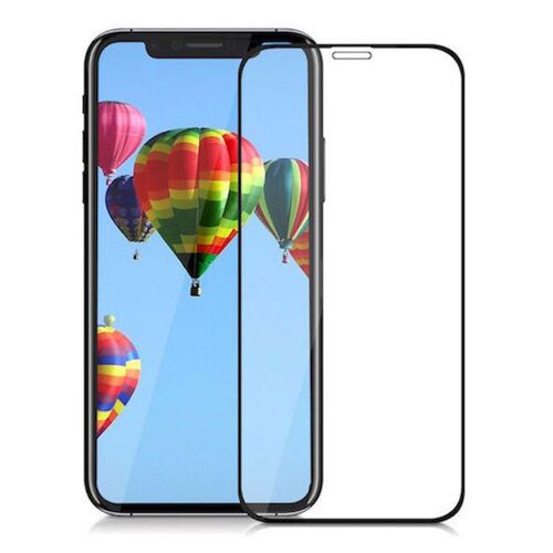 Film Verre Trempé Noir Intégral Total Incurvé Pour Iphone Xs Max